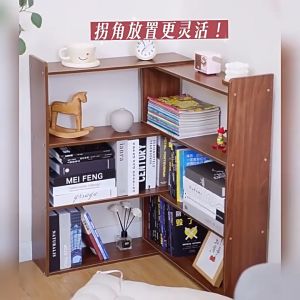 Bookshelf Desktop Storage Rack: Multi-Layer & Multi-Functional Solutions