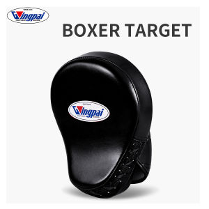 GINGPAI | 1 Piece Boxer Target Arc Muay Thai Combat Taekwondo Foot Target Youth Training Protective Gear Baffle Free Combat Pad