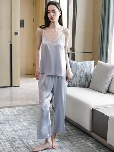 Silk Lace Ladies Sleepwear Set