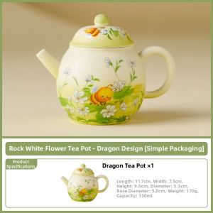 JISU | Elegant Single Person Gungfu Tea Pot With Filter