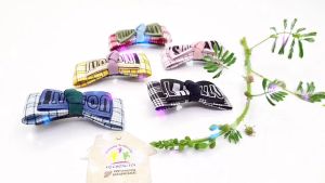 Kẹp tóc nữ Hàn Quốc cute phụ kiện nữ mỏ vịt cặp tóc mái cho bé gái kẹp mái vải nơ caro xinh đẹp - thương hiệu VỢ CHỒNG TÔI