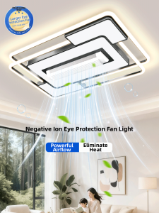 Smile | Leafless Intelligent Ceiling Fan Light