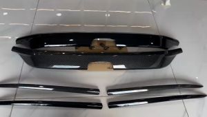 CAR FRONT GRILL  COVER COMPATIBLE FOR HONDA CIVIC FE 2022 FRONT GRILL COVER CICIC FC