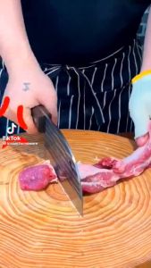 Stainless Steel Pisau Koki Pisau Daging Super Tajam Ikan Knife Fish Japanese Jepang Japan Baja