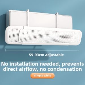 Anti-Direct Airflow Air Conditioner Baffle Wall-Mounted Universal Installation-Free