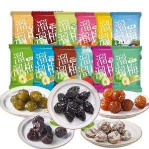 Independent Packaging Liuliu Meihong 500g Snack Sour Plum Dried Fruit Leisure Small Package Green Plum Sweetened Treated Fruit