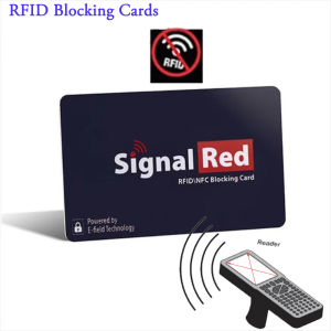 Protect Entire Wallet RFID Blocking NFC Signals Shield Secure for Credit Cards and Passports Protector Card Protector Blocker