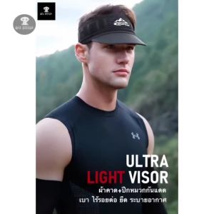 GOLOVEJOY ผ้าคาดหัว ศรีษะ ผม หมวก 2-in-1 มีปีกหมวก กันแดด UV กันรังสียูวี ผ้าคลุมศีรษะ กีฬากลางแจ้ง วิ่ง ซับเหงื่อ ผ้ายืด ระบายอากาศ แห้งเร็ว