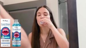 Oral Fresh Mouthwash Remove Mouth Odor Reduce Tonsil Stone Lasting Fresh Alcohol-Free Oral Hygiene Cleaning Peppermint Mouthwash