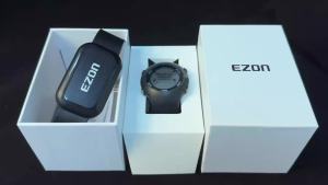 Heart Rate Monitor Running Sports Watch with Chest Strap Exercise Heart Rate Monitor chronograph Alarm