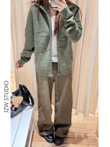 High Waist Wide Leg Denim Jeans Women Loose Slim Fit Straight Floor-Length Pants Beautiful Washed Effect Casual Straight Jeans