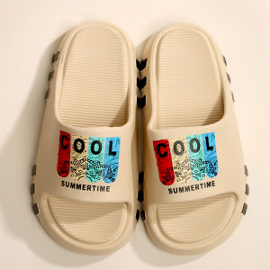 Dép Đi Trong Nhà Mùa Hè Thời Trang Cho Cặp Đôi Nam Nữ Chống Trượt Cỡ Lớn Thoải Mái EVA PVC Phong Cách Hoạt Hình