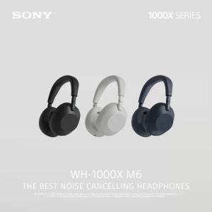 [FREE SPEAKER] Sony WH-1000XM6 Wireless Headphones | Advanced Noise Cancelling Technology | Comfort design | WH1000XM6