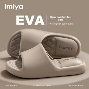 MONLEYTA | Dép đi trong nhà chống trượt cho cặp đôi Đế EVA thoáng khí nhanh khô mùa hè Dép đi trong nhà cho nam và nữ Dép đi trong nhà phong cách giản dị