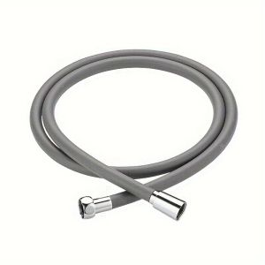 Black 1.5M Silicone Shower Head Hose Flexible Anti-Winding Pipe High Pressure Powerful Shower Tube Bathroom Faucte Accessories