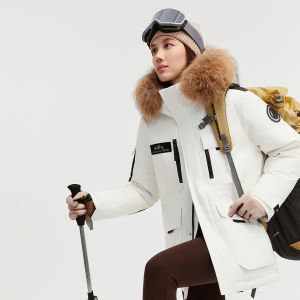 BOSIDENG | Thermal Winter Outdoors Down Jacket Fur Collar