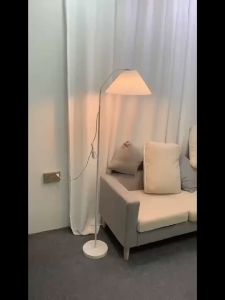 Floor lamp living room bedroom minimalist Nordic light luxury sofa corner lamp ins wind LED fishing light floor lamp