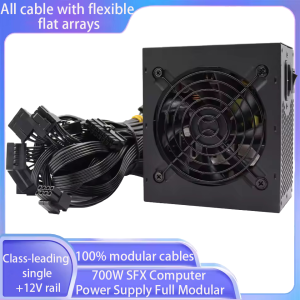 T.F.SKYWINDINTL(TFSKYWINDINTL) | 700W 90-264V Power Supply SFX Fully Modular 80 Plus PSU For PC Font Computer Office Power Supply Source For Gaming Office Home