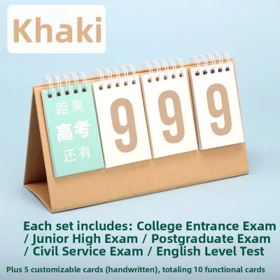 KAKAYISHU | Exam Countdown Reminder Desk Ornament