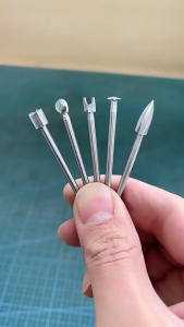 PHYHOO แท่งวาดลวดเหล็กทังสเตน (เข็ม) มีอยู่ในรูปแบบต่างๆ สำหรับการขัดเครื่องประดับ