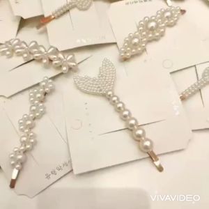 [iRojak] Korean Vintage Pearl Hairpin Hair Accessory Hair Pins Hair Clips Ponytail Clip 珍珠造型发夹 Jepit Rambut - H39