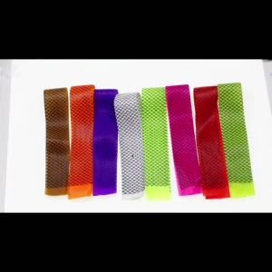 30CM Fishing Fly Tying Grizzly Round Silicone Legs Strings Trout Bass Streamer Flies Jig Lure Skirts Tying Materials