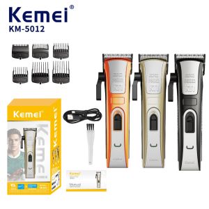 Kemei | Kemei KM-5012 Professional Hair Clipper 1200mAh Electric Hair Clippers USB Rechargeable Hair Trimmers Hair Cutting Machine