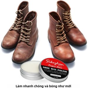 Kem Dưỡng Da Trong Suốt Không Màu Kem Dưỡng Da Không Mùi Mink Điều Hòa Chống Thấm Nước Tỏa Sáng Bảo Vệ Kem Đánh Bóng Bảo Dưỡng Giày