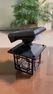 Solar wall light waterproof outdoor motion sensor automatic garden decoration landscape night light