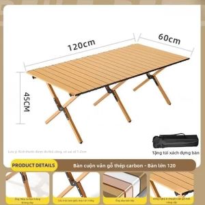 Bộ Bàn Ghế Ngoài Trời Gập Được
