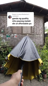 Heavy Duty AUTOMATIC DOUBLE LAYER GOLF UMBRELLA (RANDOM COLOR) | Classic Double-layer Golf Canopy Big Umbrella | Strong and Storm-Rsistance | Double-Layer Durable 8-Rib Frame with Long Handle | Windproof and Rainproof | Available in attractive colors