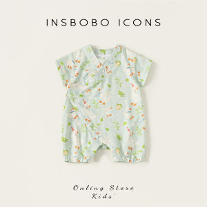 insbobo | Bộ Đồ Bé Gái Mùa Hè Tay Ngắn Mới
