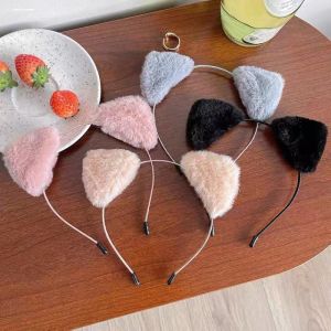 หมวกคล้องผมหูแมวสุดน่ารัก ขอบกว้าง ขนนุ่ม ป้องกันการลื่น หมวกคล้องผมสำหรับผู้หญิง หมวกคล้องผมแบบอื่นๆ อีกหลายสไตล์