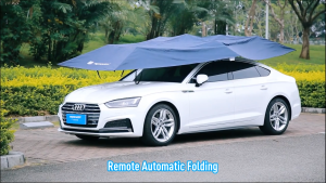Car Umbrella Automatic Car Tent Remote Control Car Canopy Car Shade Roof Sunshade Cover UV Protection Complete Set