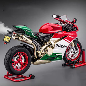 1:9 1299 Kawasaki Ninja H2R Motorcycles Models Miniature Cars Toys Alloy Diecast Light Sound Wheel Turned Vehicles Child Gifts