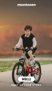 Montasen MB12 Mountain Bike 20 Durable Magnesium Frame Bicycle with 7Speed Levers Bicycle Outdoor