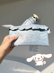 WPC Umbrella Collapsible Five times Ultra Lightweight Portable Black Glue Sun And Rain Two Way Umbrella Cartoon Design for Adults