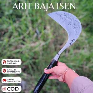 [Khusus Pengaritan] Arit Sabit Asli Bahan Baja Isen