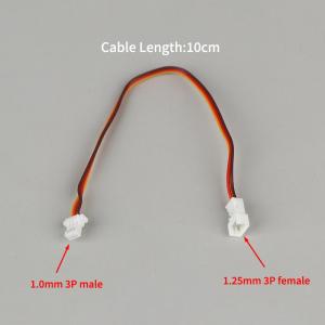 EELHOE | JST 3 Pin 1.0mm Connector for AR6400 Receiver Customizable Y Cable for RC Aviation Projects