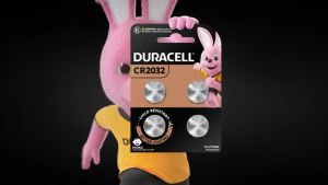 Duracell Specialty CR2032 Lithium Coin Battery 3V pack of 2 [Bundle of 2]