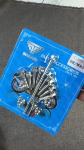 Bộ ốc inox đầu lòng cho wave dream 100 MS04