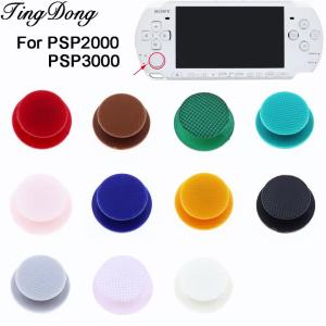 10 Chiếc 3D Analog Nút Điều Khiển Nắp Nút Cho PSP2000 PSP3000 Tay Cầm Thay Thế Ngón Tay Cái Mũ Của TingDong