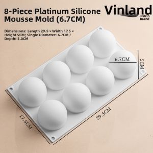 Vinland | Food Grade Small Spherical Molds for Baking