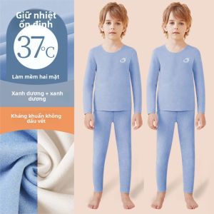 Bộ quần áo lót MiiOW Cat Person giữ nhiệt dày dặn ấm áp cho trẻ em