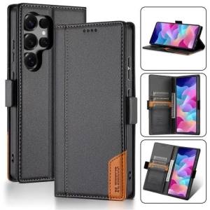 szhaiyu | Leather Wallet Case For Samsung Galaxy S26 S25 S24 S23 S22 Ultra Plus FE Edge A18 A57 A37 A17 A07 A56 A36 A26 A16 A06 A55 A35