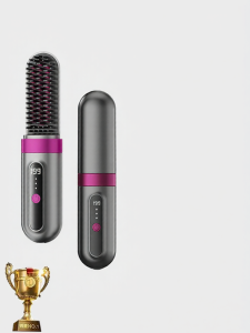 OVL | Ion Gentle Portable Hair Straightening Comb For Voluminous Style
