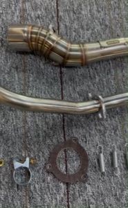 Big Elbow  XRM125/RS125/RS125FI/XRM125FI Stainless  51mm  for Motorcycles Made in Thailand