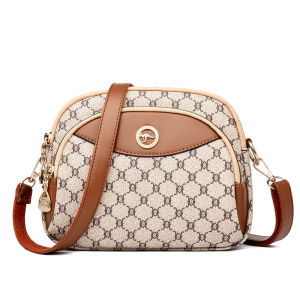 Trendy Large Capacity Multi-Layer Soft Leather Crossbody Bag for Women Summer Casual Versatile Single Shoulder Small Bag