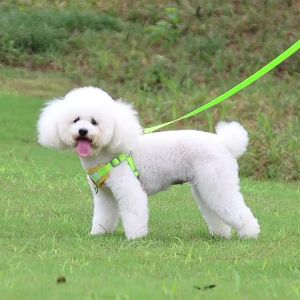 Rompi Harness Kucing Tali Tuntun Traksi Anjing Reflektif Bersikulasi Udara Full Body Medium Leash Breathable Set Harness Hewan Peliharaan Suede Lembut Adjustable ptt