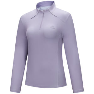 Kelme | Running Training Sun Protection Quick-Dry Half-Zip Long-Sleeve T-Shirt